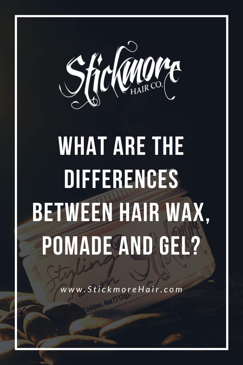 What Are The Differences Between Hair Wax, Pomade And Gel?